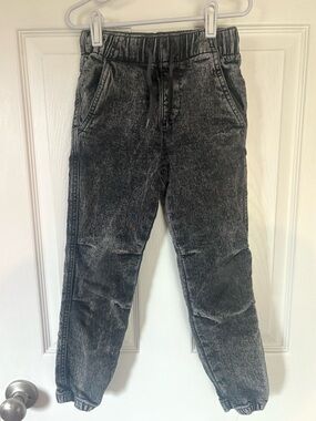Boys Zudio 5/6yr Arizona Jogger Fit Black Cotton Joggers